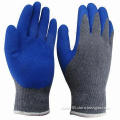 Safety Working Cotton Gloves with Cut Resistance, Used for Buildings and Constructions